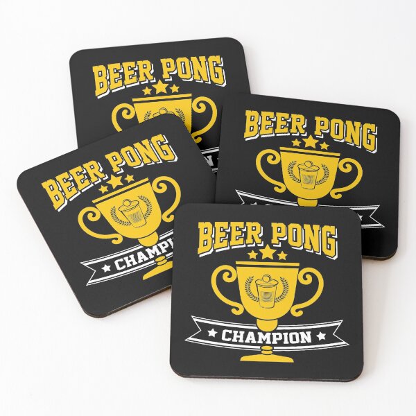 Beer Pong Coasters for Sale Redbubble