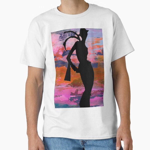 Item preview, Enigmatic Female Silhouette Against A Sun Kissed Background designed and sold by Kevin Power.