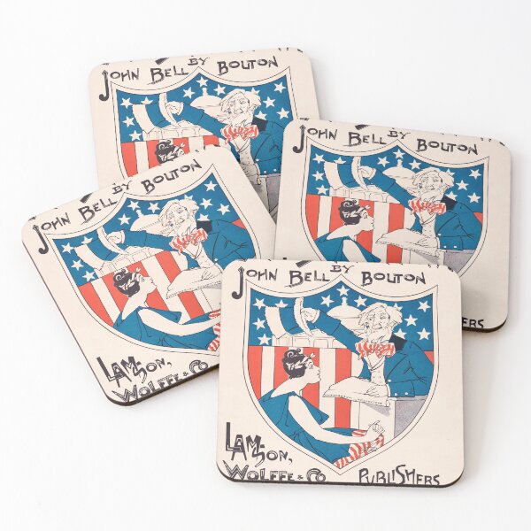 Item preview, Uncle Sam's church | Vintage Art Nouveau 1895 designed and sold by LemonbatStudio.