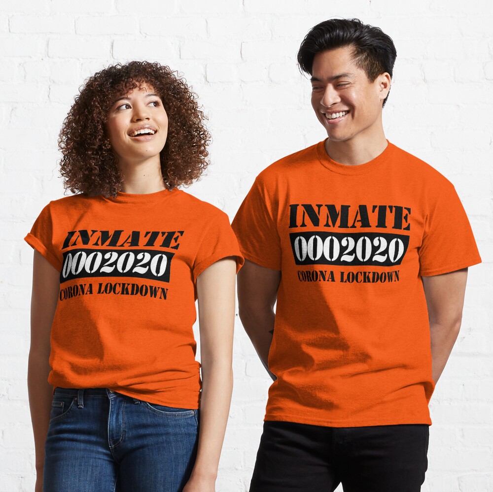 Orange prisoner costume Classic T-Shirt