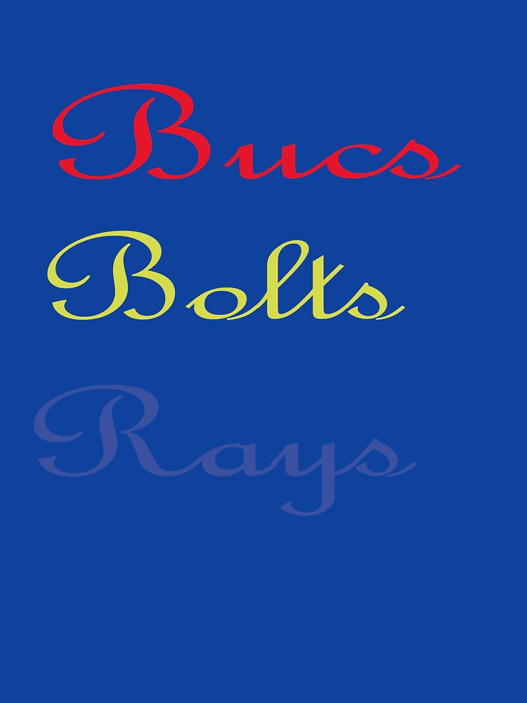 Bucs Bolts Rays Loyal To Tampa Shirt Active T-Shirt for Sale by  SchultZvang