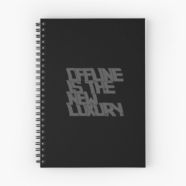 Item preview, OFFLINE IS THE NEW LUXURY designed and sold by azified.