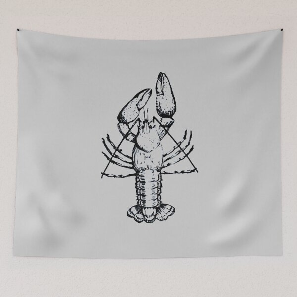 Item preview, Retro Lobster Sketch designed and sold by kukuhivanart.