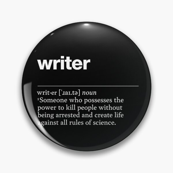 Item preview, "Writer" funny job description, definition writer designed and sold by TrueType.