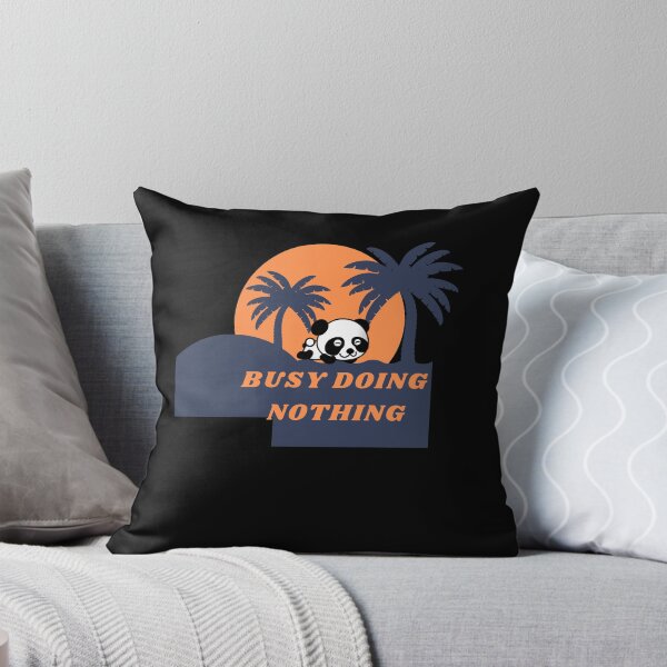 Item preview, Busy doing nothing panda designed and sold by Kpnuts1.