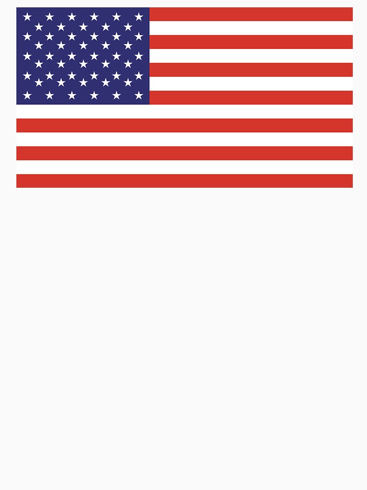 American Flag. Stars and Stripes, Pure and Simple, America, USA. by TOMSREDBUBBLE
