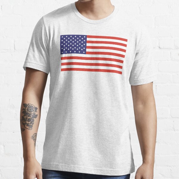 American Flag. Stars and Stripes, Pure and Simple, America, USA. Essential T-Shirt