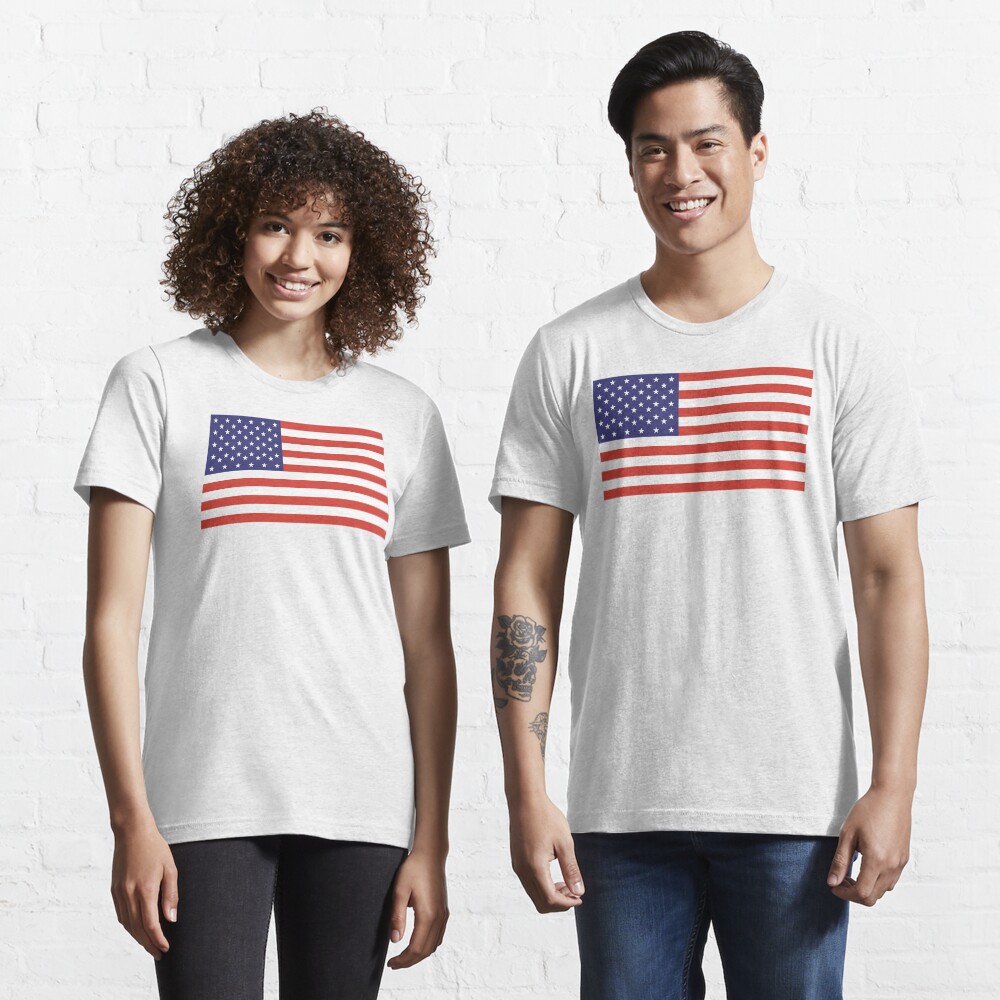 American Flag. Stars and Stripes, Pure and Simple, America, USA. Essential T-Shirt