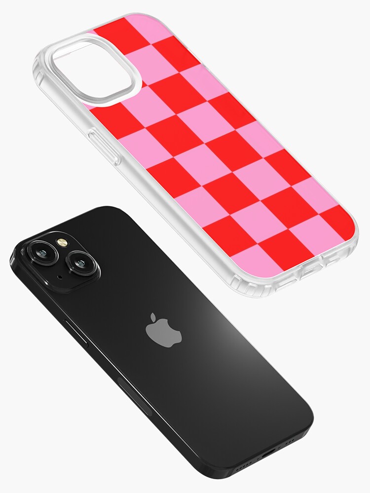 Lilac Checkered Phone Case iPhone Case by LUCKY 13