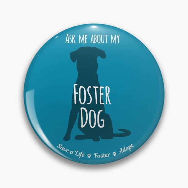 Item preview, Ask Me About My Foster Dog Teal Palette designed and sold by MSwiftDesigns.
