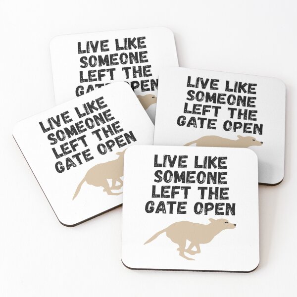 Item preview, live like someone left the gate open designed and sold by Sinovius.