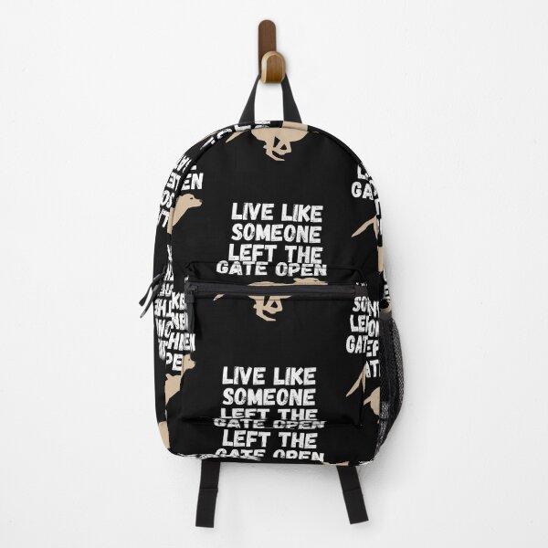Item preview, live like someone left the gate open designed and sold by Sinovius.