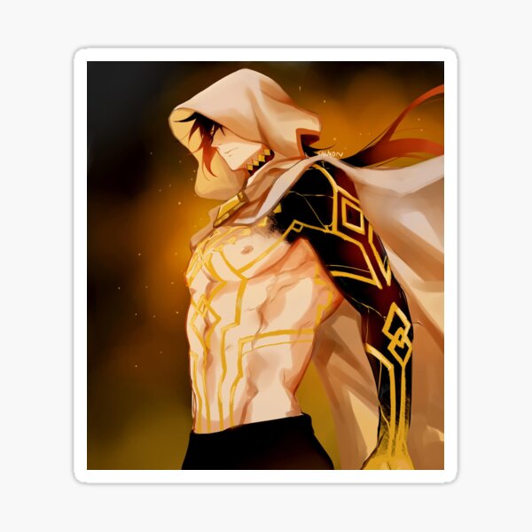 Item preview, Genshin Impact - Zhongli Tattoos designed and sold by MykaAndSalmon.