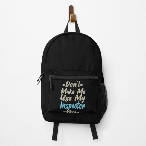 Item preview, Don't Make Me Use My Inspector Voice, Cute Funny Gift Idea For Inspectors designed and sold by awesomedraw.