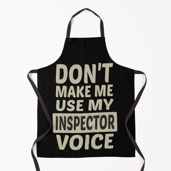 Item preview, Don't Make Me Use My Inspector Voice, Cute Funny Gift Idea For Inspectors designed and sold by awesomedraw.