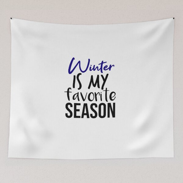 Item preview, Winter is my favorite seaon designed and sold by Dinashop.