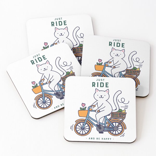 Item preview, Just Ride - Happy Cyclist designed and sold by ManiaTeec.