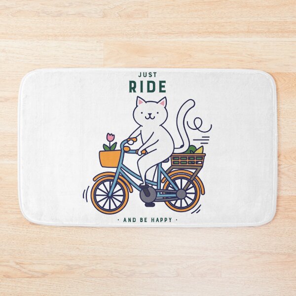 Item preview, Just Ride - Happy Cyclist designed and sold by ManiaTeec.