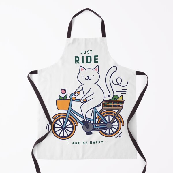 Item preview, Just Ride - Happy Cyclist designed and sold by ManiaTeec.