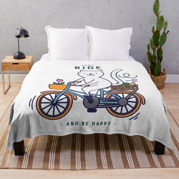 Item preview, Just Ride - Happy Cyclist designed and sold by ManiaTeec.