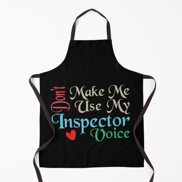Item preview, Don't Make Me Use My Inspector Voice, Cute Funny Gift Idea For Inspectors designed and sold by awesomedraw.