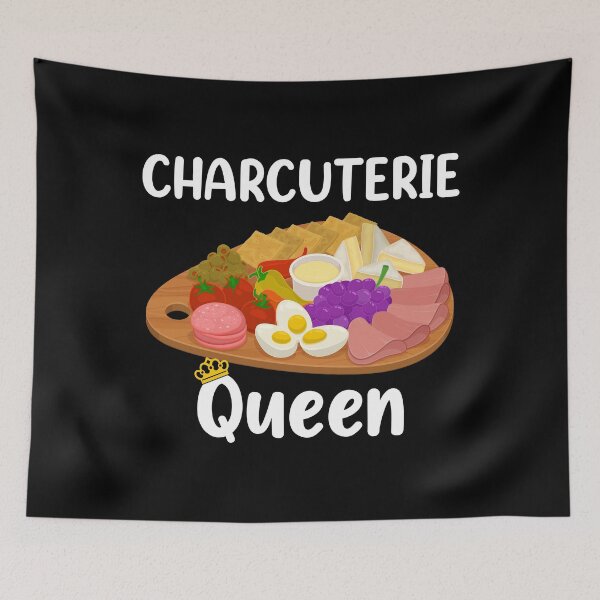 Item preview, Cheese Board Charcuterie Queen print designed and sold by jakehughes2015.
