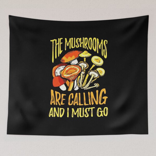 Item preview, The Mushrooms Are Calling I Must Go designed and sold by sayotayo93.