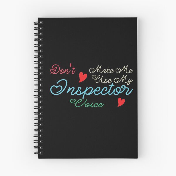 Item preview, Don't Make Me Use My Inspector Voice, Cute Funny Gift Idea For Inspectors designed and sold by awesomedraw.