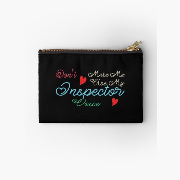 Item preview, Don't Make Me Use My Inspector Voice, Cute Funny Gift Idea For Inspectors designed and sold by awesomedraw.