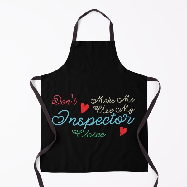 Item preview, Don't Make Me Use My Inspector Voice, Cute Funny Gift Idea For Inspectors designed and sold by awesomedraw.