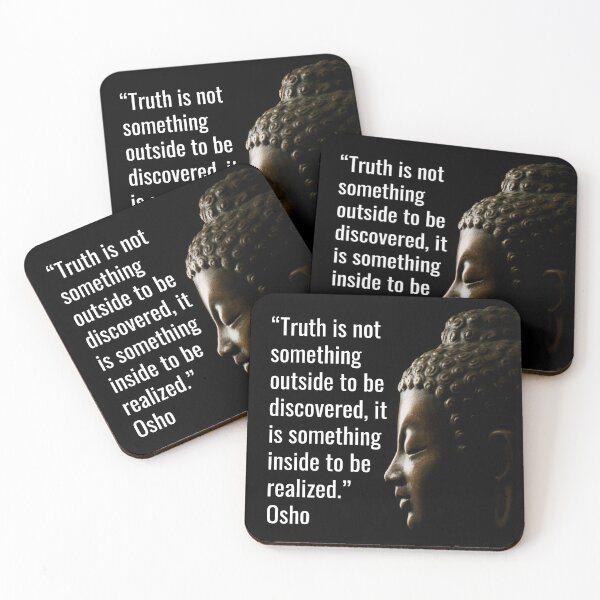 Item preview, Osho Quote  - Truth is not something outside ... designed and sold by RetComly.