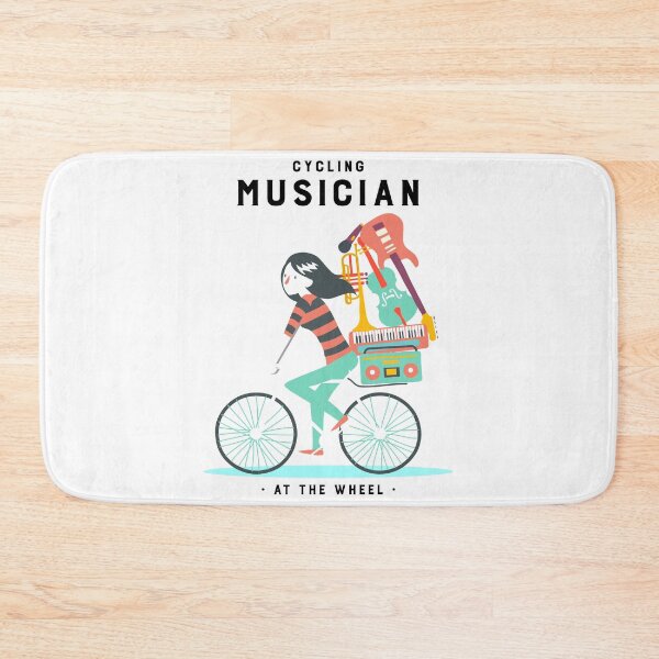 Item preview, Cycling Musician - At The Wheel designed and sold by ManiaTeec.