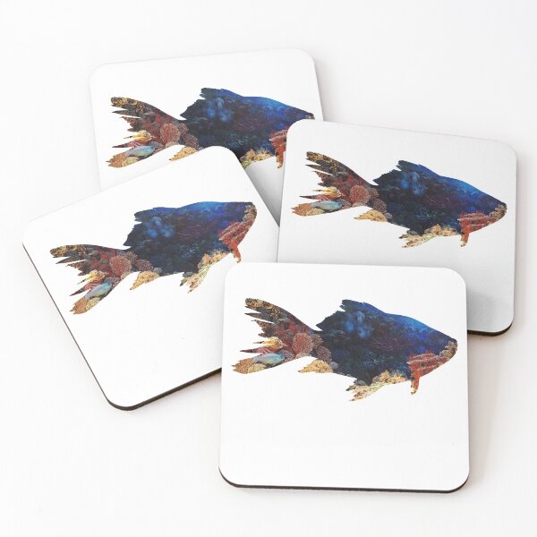 Item preview, Fish coral reef underwater diver sea swimming fin designed and sold by KreativeIdeen.
