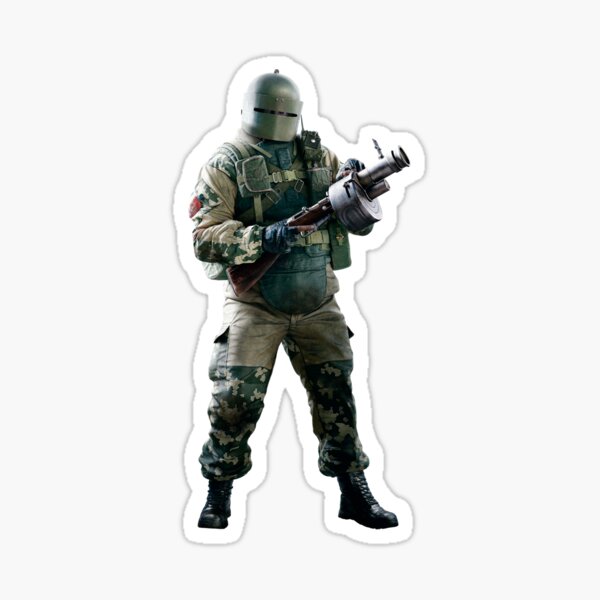 Tachanka Rainbow Six (Photo 01) Sticker