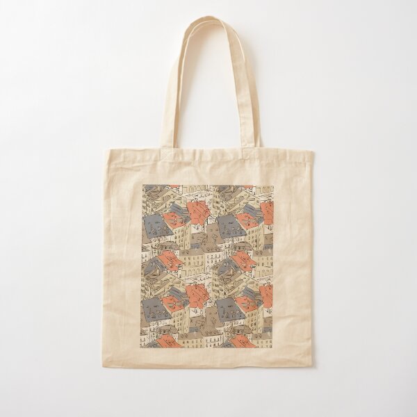 old town Cotton Tote Bag
