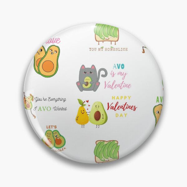 Item preview, Cute Avocado Is My Valentine For Romantic Avocado And Avocado Green designed and sold by lodarohit.