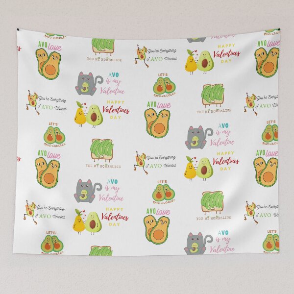 Item preview, Cute Avocado Is My Valentine For Romantic Avocado And Avocado Green designed and sold by lodarohit.