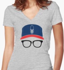 The Heater Women's Fitted V-Neck T-Shirt