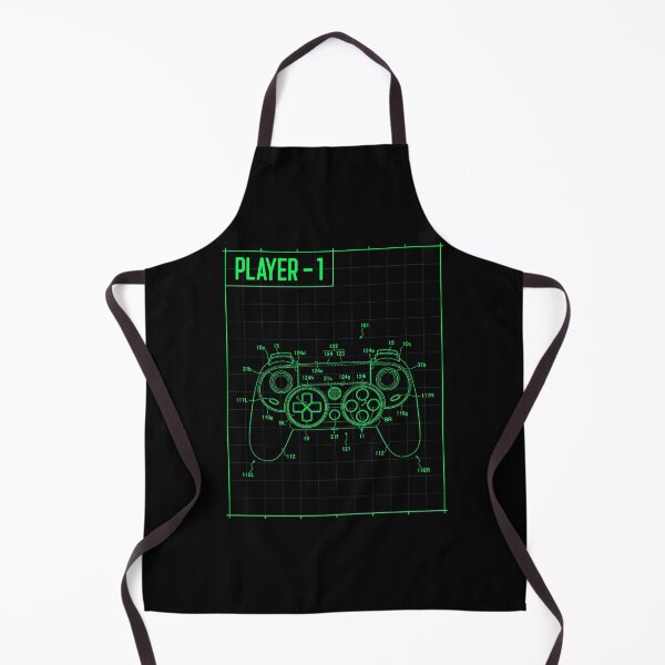 Item preview, Player 1 gamer control designed and sold by Vanissa Berg.