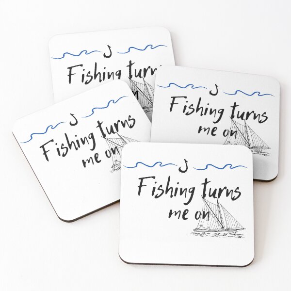 Item preview, Funny stickers fishing.Fishing turns me on designed and sold by Monlin.