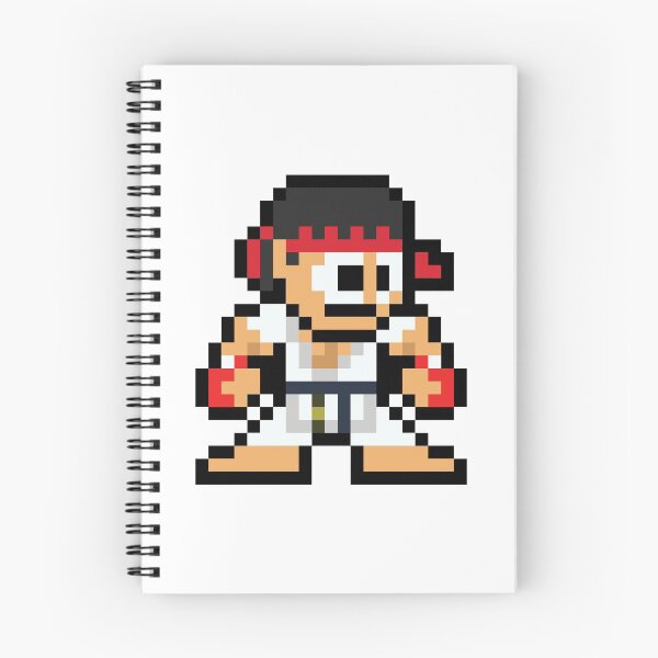 Item preview, Ryu (Street Fighter) 8-bit Retro Pixel Art designed and sold by The Armorsmith.
