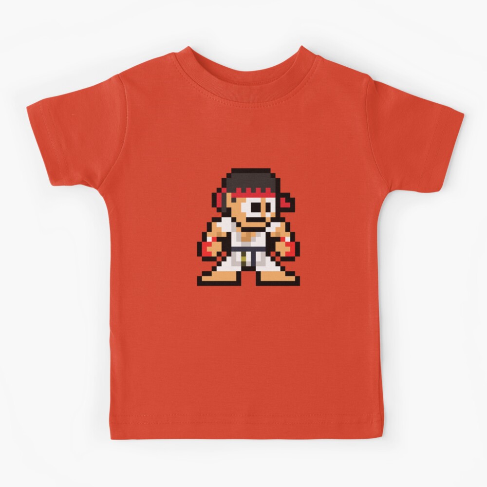 Ryu (Street Fighter) 8-bit Retro Pixel Art