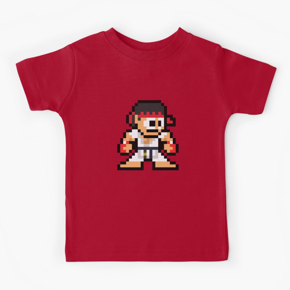 Ryu (Street Fighter) 8-bit Retro Pixel Art