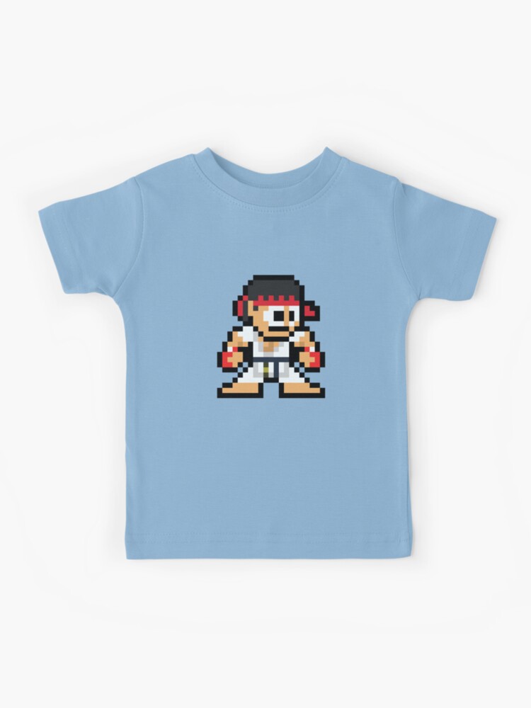 Ryu (Street Fighter) 8-bit Retro Pixel Art