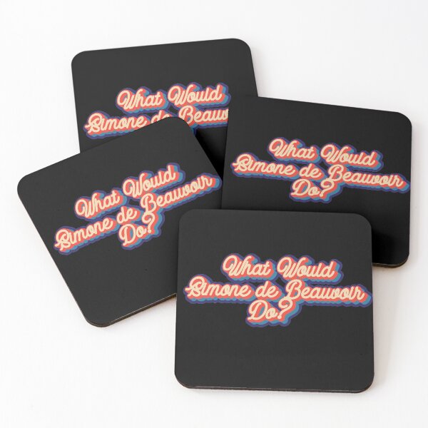 Item preview, What would Simone de Beauvoir do? designed and sold by lolquotes.