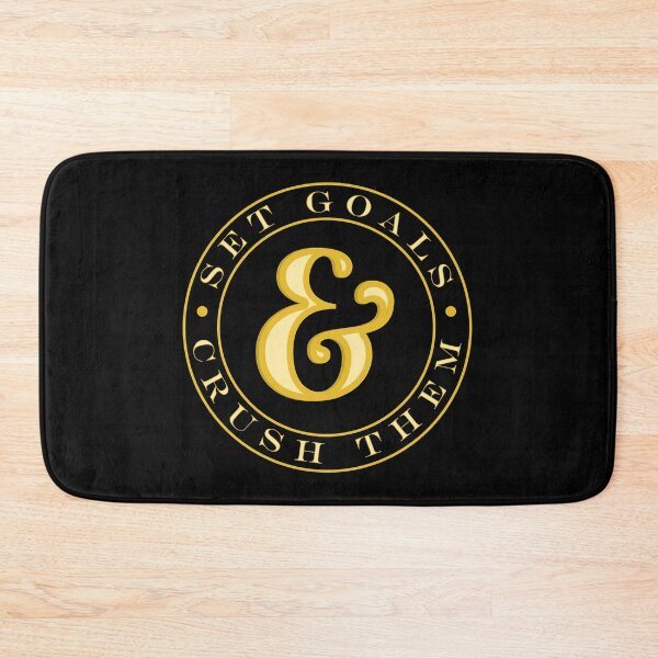 Item preview, Set Goals & Crush Them Goal Digger Motivational product designed and sold by jakehughes2015.