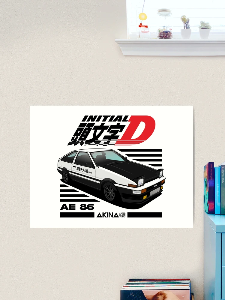 INITIAL D アートワーク集 INITIAL D Art Book Box Shuichi Shigeno Artworks Illustration