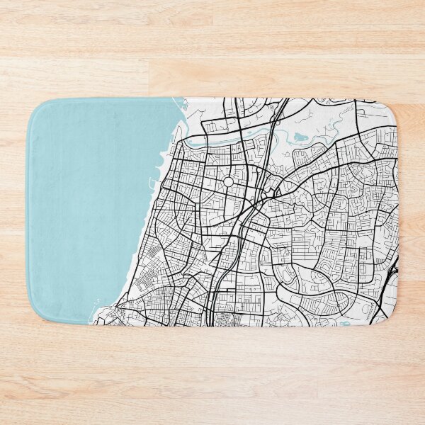 Item preview, Tel Aviv City Map of Israel - Circle designed and sold by deMAP.