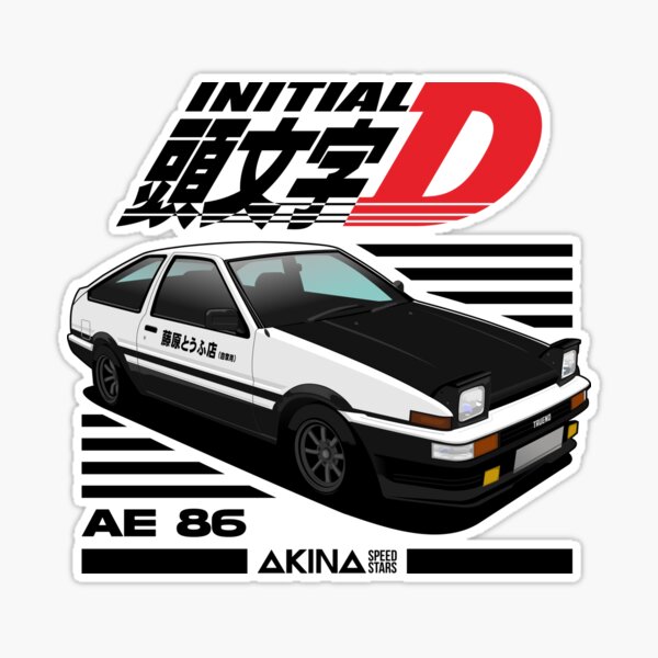 Akina Speed Stars Window Decal Sticker | Custom Made In The USA | Fast - Foto 4