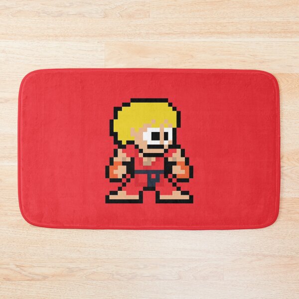 Item preview, Ken (Street Fighter) 8-bit Retro Pixel Art designed and sold by The Armorsmith.